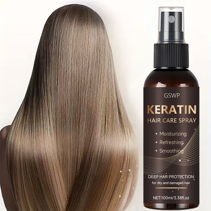 GSWP ケラチンヘアケアスプレー、脂っこさなく素早く吸収さ - Heat Protectant Spray のレビューと価格