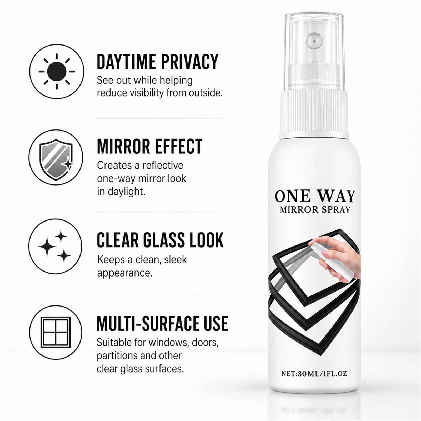 反射ウィンドウスプレー 30 ミリリットル速乾性断熱プライバ - Heat Protectant Spray のレビューと価格