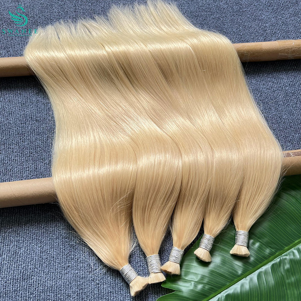 100%人毛エクステ 613番 ノーウェフト ハニーブロンド - Hair Care Color のレビューと価格