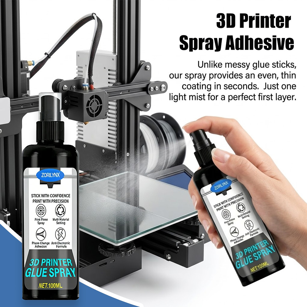 100ml 3Dプリンターグルースプレー、PLA ABS P - Heat Protectant Spray のレビューと価格