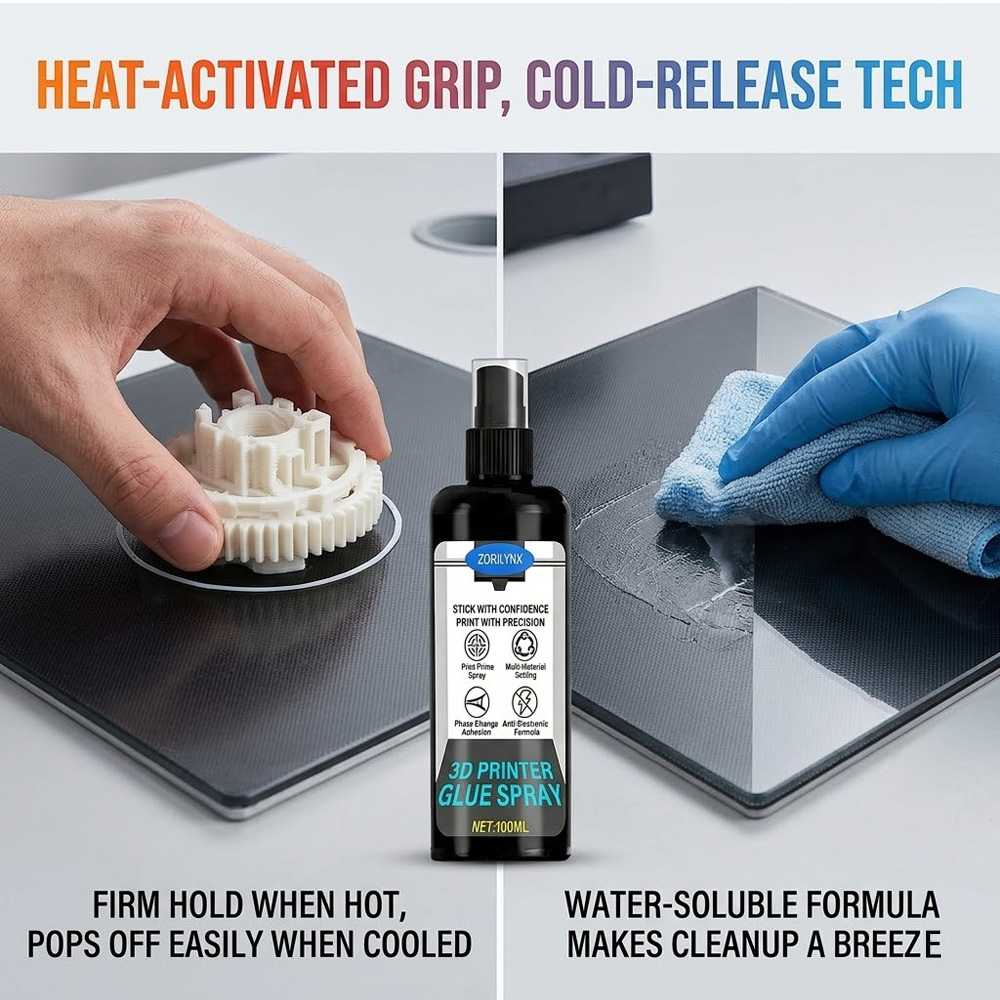100ml 3Dプリンターグルースプレー、PLA ABS P - Heat Protectant Spray のレビューと価格