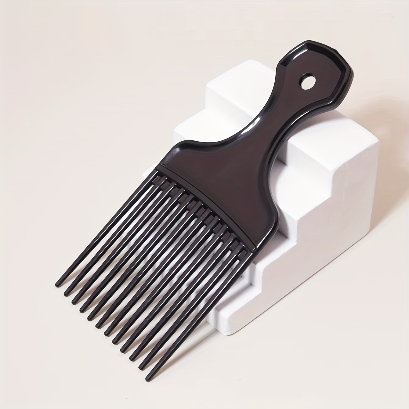 2個入り/パック プロ用理髪アフロコーム プラスチックハンド - Afro Pick Comb のレビューと価格