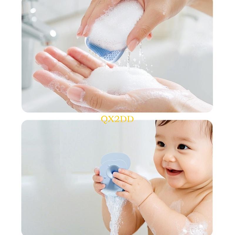 QX2D ベビーシリコーンシャンプーブラシソフト頭皮マッサー - Hair Care Baby のレビューと価格