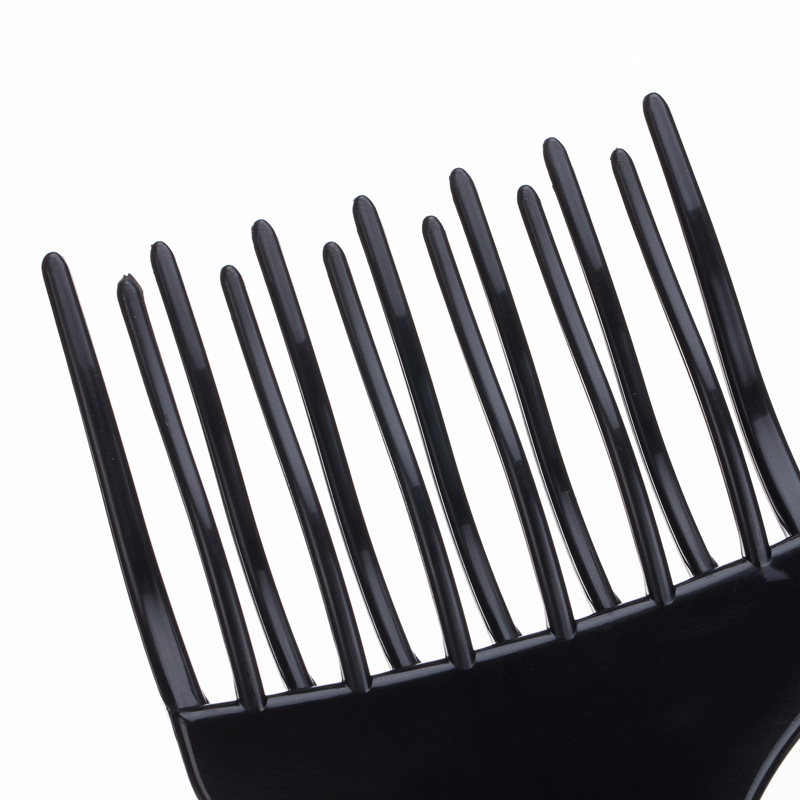 1 pc アフロコームワイド歯ブラシピックコームフォークヘア - Afro Pick Comb のレビューと価格