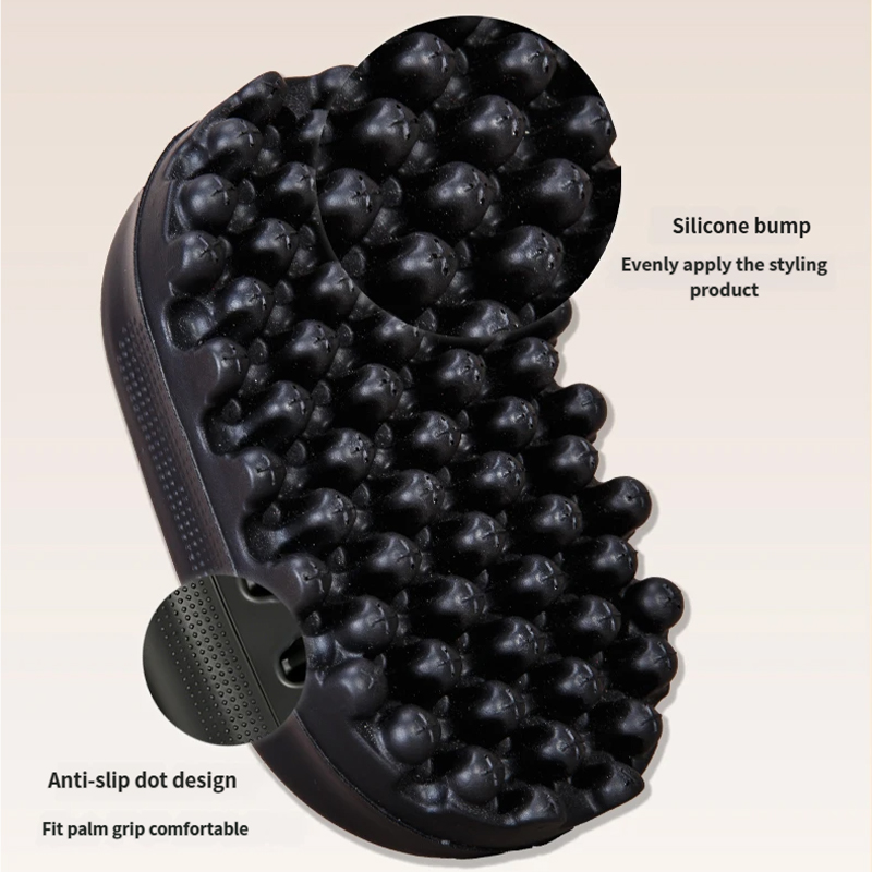 シリコンマジックツイストヘアブラシ＆アフロピックコームセット - Afro Pick Comb のレビューと価格