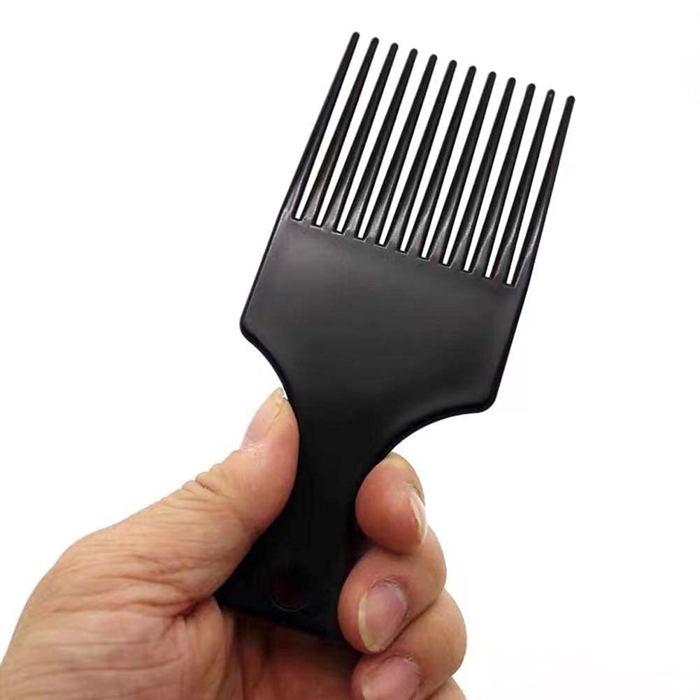 アフロピックコームアフリカ系アメリカ人の髪用ワイドトゥースデ - Afro Pick Comb のレビューと価格