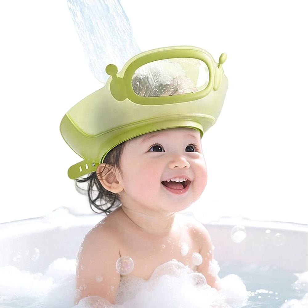 ベビーシャワー用ソフトキャップ、調節可能なヘアウォッシュハッ - Hair Care Baby のレビューと価格